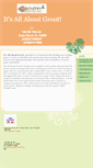 Mobile Screenshot of itsallaboutgrout.com